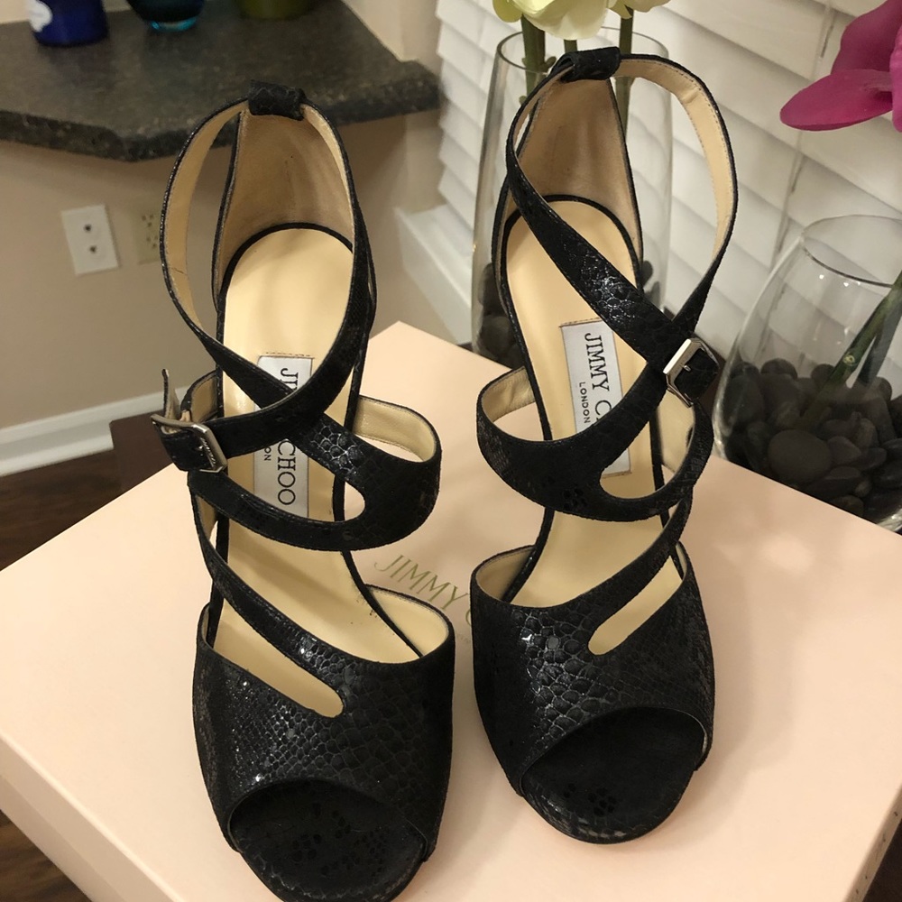 Jimmy Choo Virtue Sandal, size 37 - Picture 2 of 4